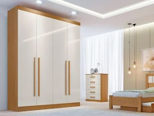 Guarda Roupa Da Vinci 4 Portas     Pague na entrega!! - Foto 3