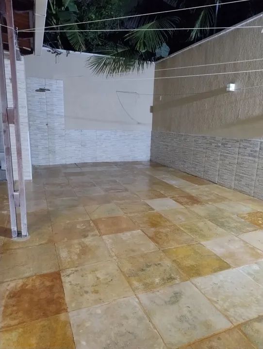 Raspagem e aplicação de resina em piso de pedra cariri - Foto 4