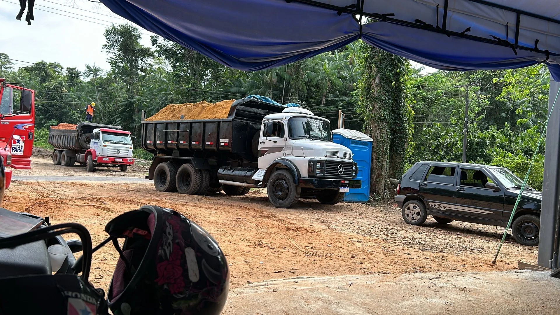 Retirada de entulho,areia, seixo, arenoso 
