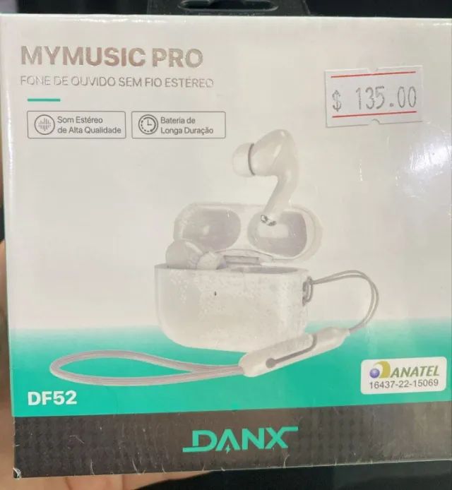 Fone de Ouvido Bluetooth Sem Fio Danx DF52 -  Loja Coimbra Computadores - Entregamos 