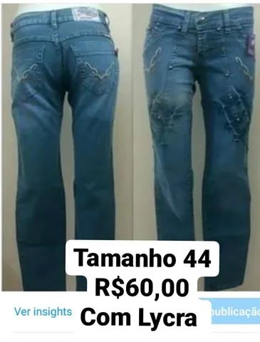 Peças Jeans tamanho 44 - Foto 3