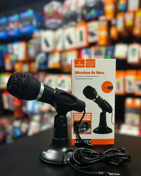 Microfone de Mesa Lehmox