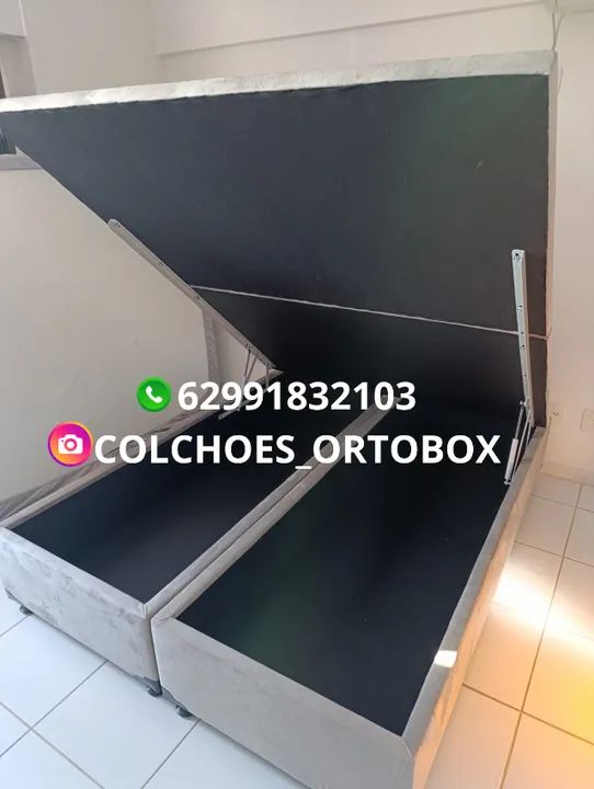 Box Baú Queen size com estrutura reforçada - Foto 2