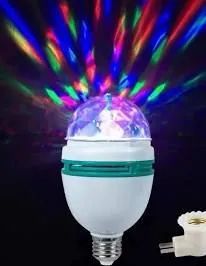 Lâmpada giratória globo de luz entrega grátis  - Foto 2