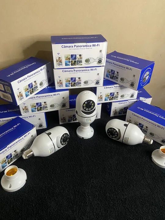 Câmera Panorâmica Wi-Fi - Segurança em Alta Definição