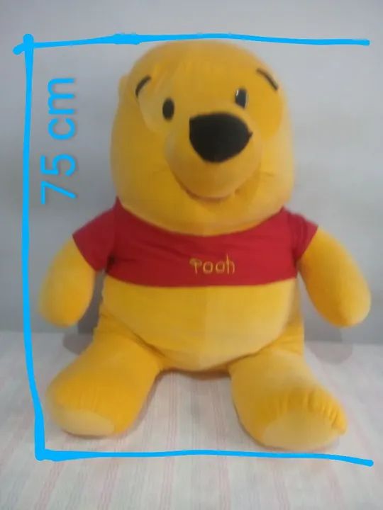 Urso Pooh de Pelúcia -75 cm - Foto 2