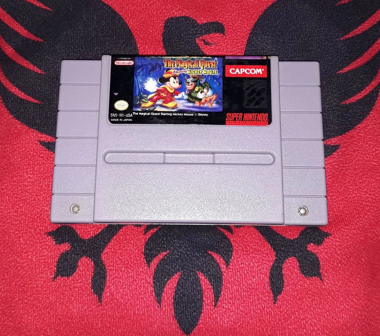 Cartucho original The Magical Quest Starring Mickey Mouse de Super Nintendo