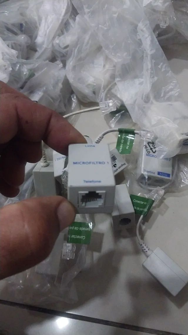 Filtro duplo linha telefônica  - Foto 4