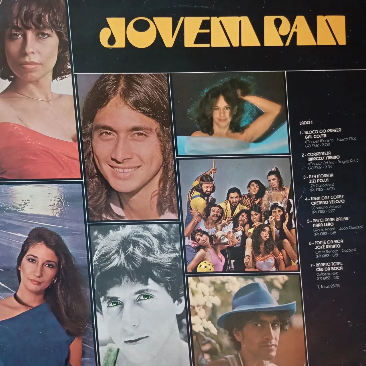 disco de vinil LP jovem pan 1982