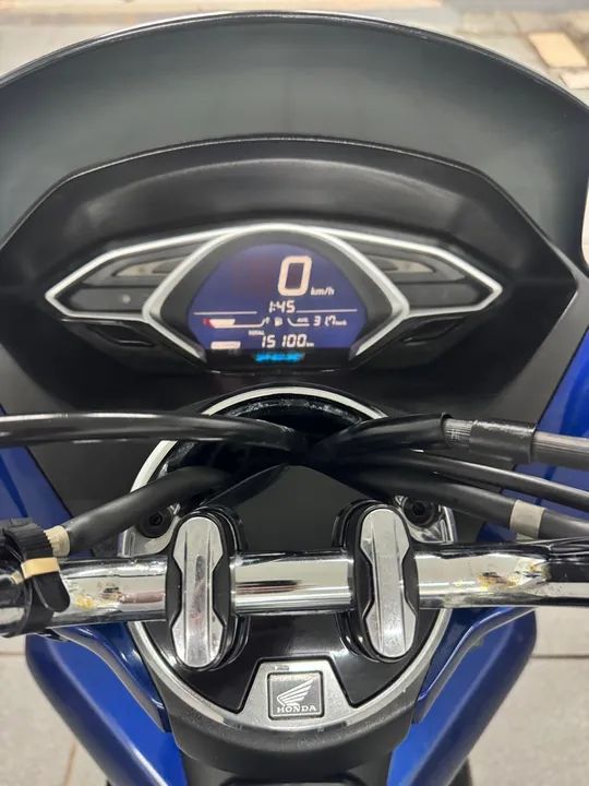 Honda PCX 150 2020  Azul - Impecável! Apenas 15 mil km  - Foto 3