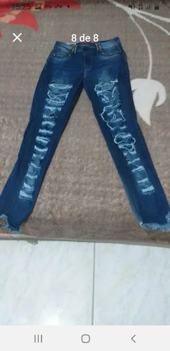 Calça rhero jeans n 40 - Foto 5