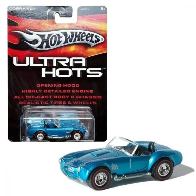 RARIDADE Shelby Cobra 427 Ultra Hots Hot Wheels - Brinquedos