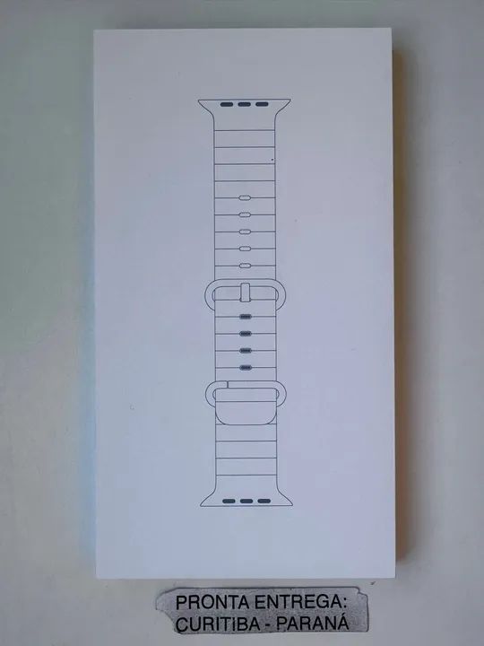 Pulseira Apple Watch Ultra oceano branca - Original - novo - Foto 4