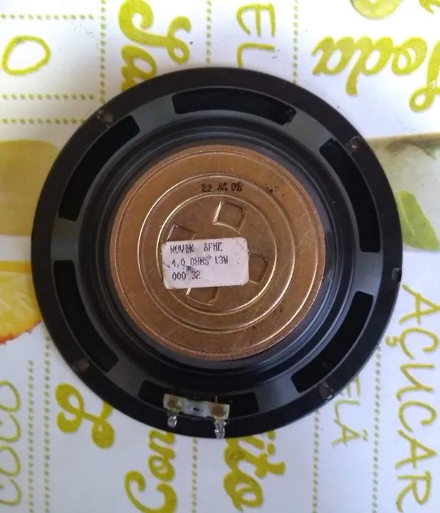 Par de alto falantes NOVIK 6 Polegadas 13W 4 Ohms - Foto 4