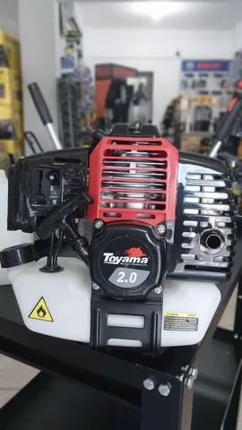  Roçadeira a gasolina RT52L motor 2.0hp c/ 52cc Toyama - Loja/Nova (Promoção) - Foto 5
