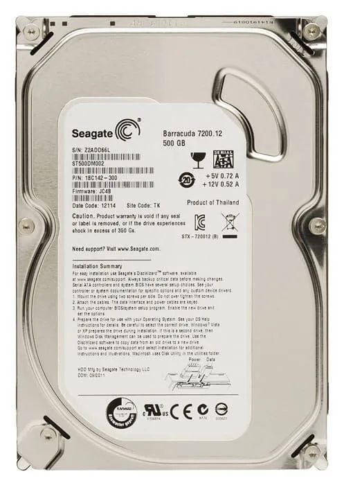 HD Seagate Barracuda 7200.12 500GB
