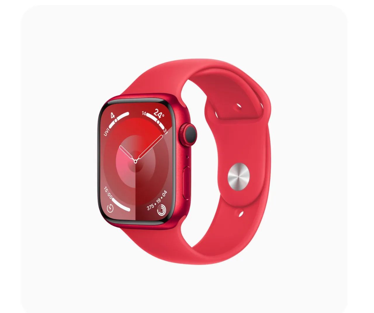Apple Watch Serie 9 45 MM NOVO Vermelho  - Foto 2