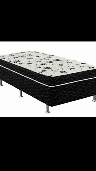 Cama box solteiro elegante 