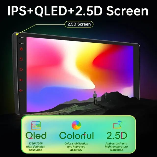 Multimídia 9 polegadas 3/32GB Carplay sem fios  - Foto 2