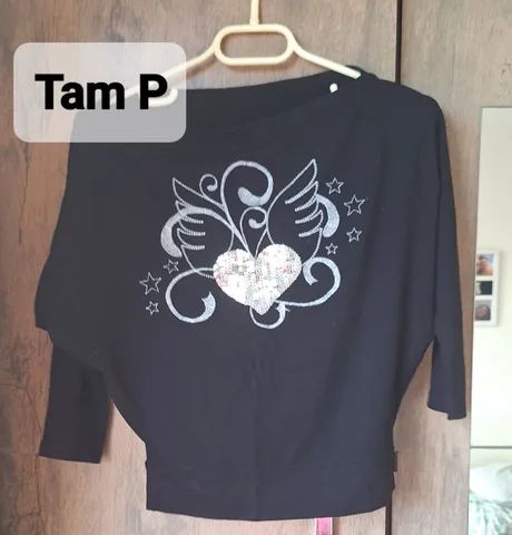 Blusas pouco uso tam variado - Foto 4
