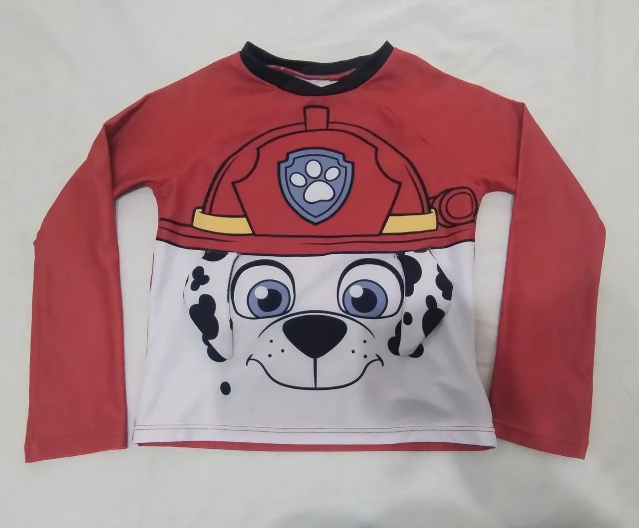 Camiseta Infantil de praia patrulha canina 