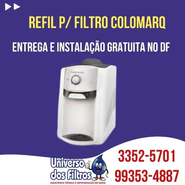 Refil para filtro Colomarq Premium