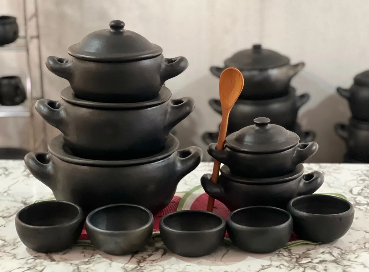 Kit de panela 5 peças promoção: 150,00 e ganhe 1 brinde 1 colher de pau - Foto 2