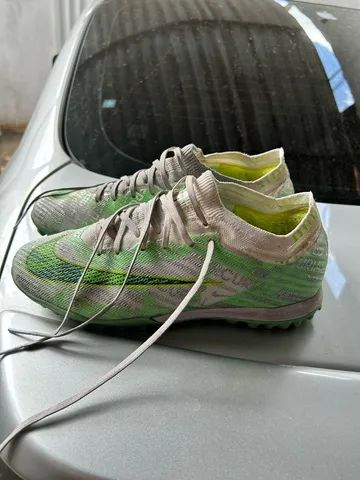 Chuteira nike hot sale off white