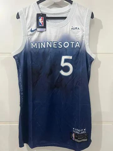 Regata NBA Minnesota Timberwolves - Anthony Edwards #5 Wolves tam. 50 BORDADA