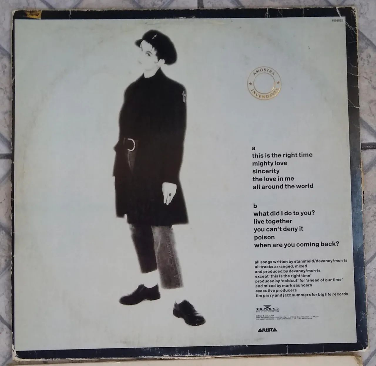 Coleção Disco LP VINIL Lisa Stansfield affection soul pop    - Foto 6