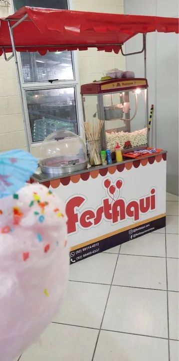 Pipoca e algodão-doce  - Foto 3