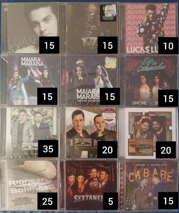 CDs Gospel, Sertanejo, Rock, Internacional e Nacional. - Foto 5