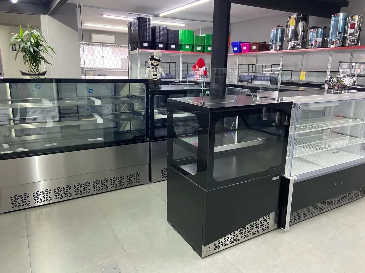 NBCX-080 VITRINE CAIXA NEM BLACK 0,80M - POLAR - Foto 2