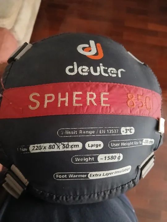 Saco de dormir Deuter Sphere 850 - Foto 4