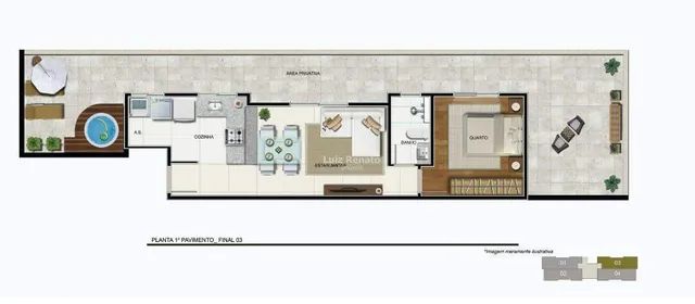 Apartamento à venda 1 quarto 1 vaga - Floresta - Foto 3