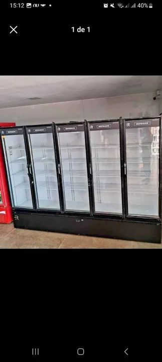 Expositor Para Frios e Lacticínios Refrimate 5 Portas 
