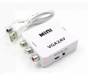 Adaptador Conversor Vga2Av Tomate Mtv608 Loja Coimbra Computadores Entrega - Foto 5