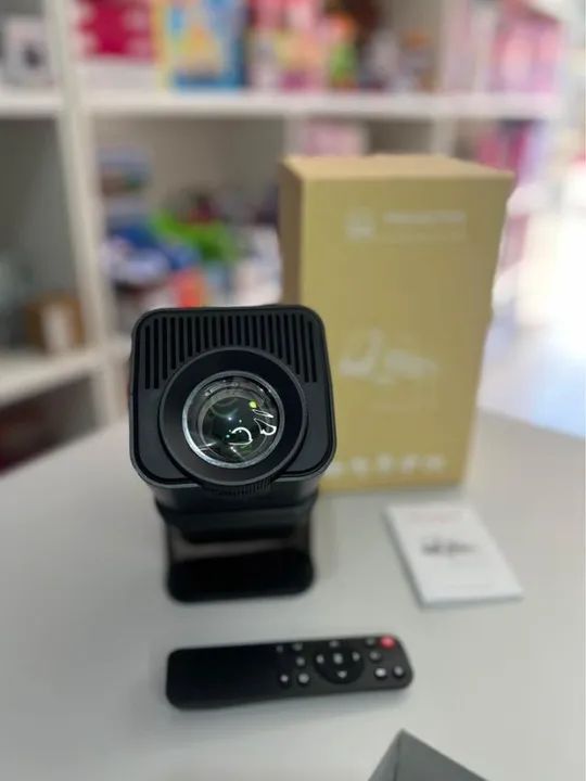 Projetor Magcubic Hy320 Negro 110v/220v Mini 720P Dual Wifi6 BT5.0 Cinema - Foto 4