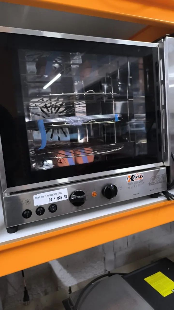 Forno FGE 3 Assadeiras 220V (Daniel)  - Foto 3
