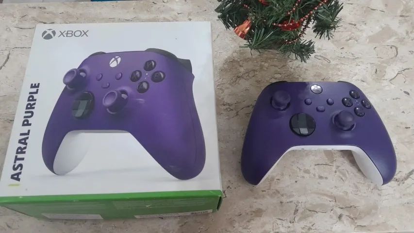 Controle Xbox Séries S Atral Purple em Perfeito Estado! - Foto 2