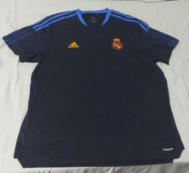 Camisa Real Madrid - Treino 22/23 Preta Adidas 2GG 