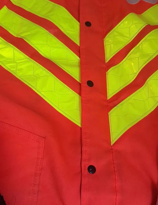 Jaquetão colete em zíper Entregador