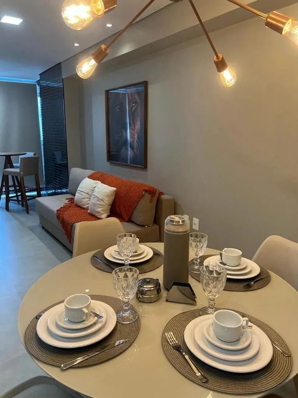 MI - Quarto e sala mobiliado Sky Concept (Jatiúca) - Foto 4