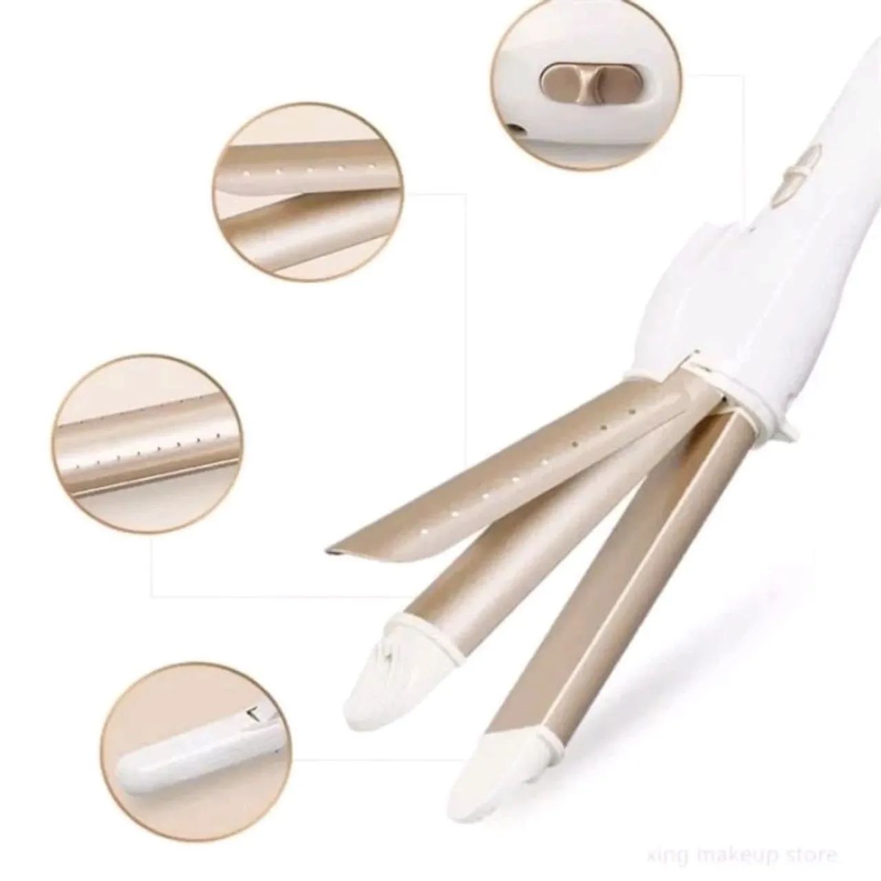 Modelador de Cabelo 3 em 1