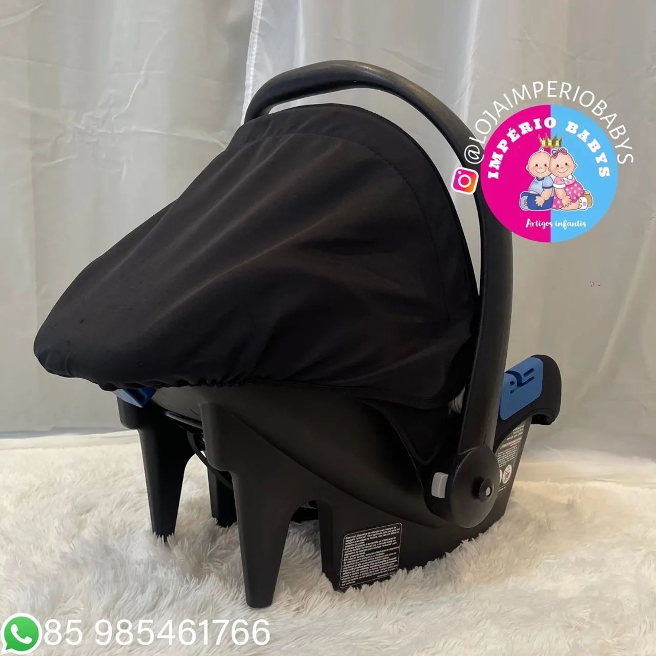 Bebê Conforto Preto TouringX  - Foto 4