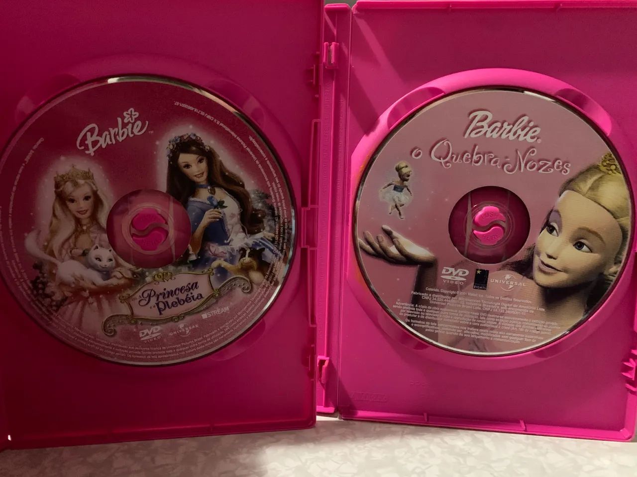 DVDs BARBIE O QUEBRA NOZES - BARBIE EM AS 12 PRINCESAS BAILARINAS  - Foto 2