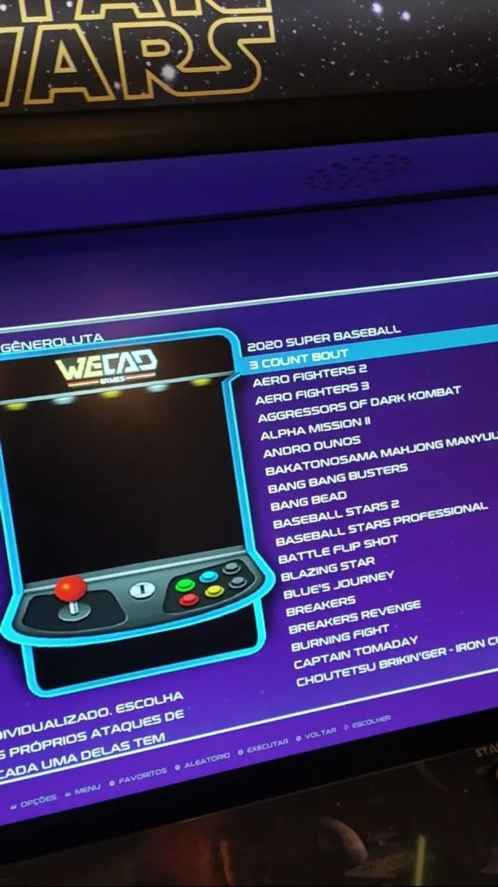 Fliperama Wecad customizado..So existe este!! - Foto 6