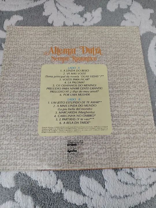 LP Vinil Altemar Dutra - Sempre Romântico  - Foto 2