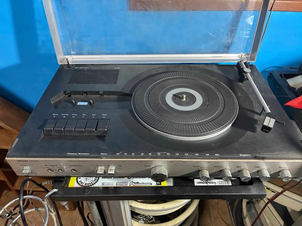 Toca discos 3 aparelhos vintage - Foto 5