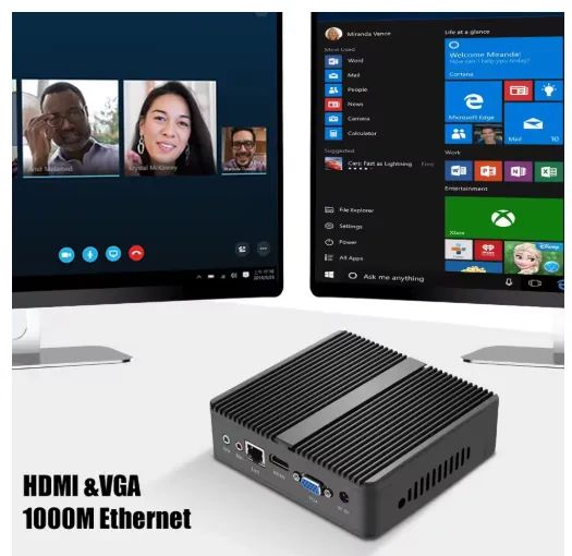 Mini Pc Xcy  Intel Celeron N2840 2.168ghz-8gb De Ram-160gb - Foto 2